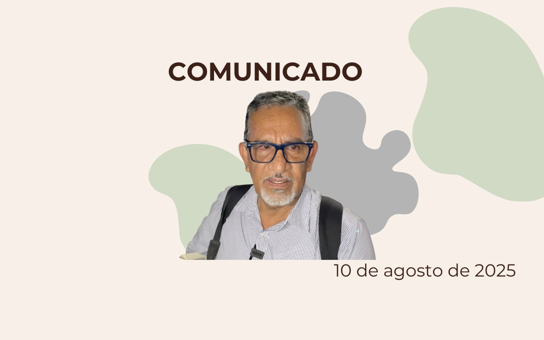 Comunicado por la audiencia de vinculación a proceso del defensor de migrantes Luis García Villagrán