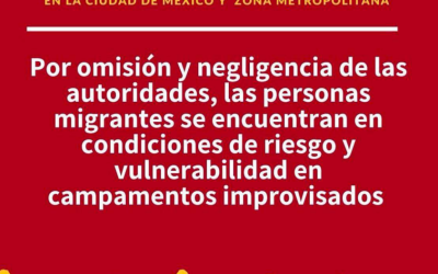 Contexto de la situación migratoria en la Ciudad de México y Zona Metropolitana